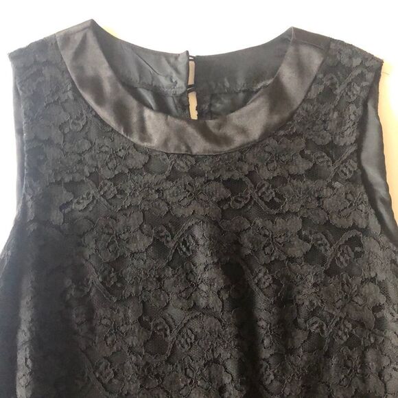 NWT: Connected Petite Black Lace Sheath Dress, 6P - Picture 6 of 8